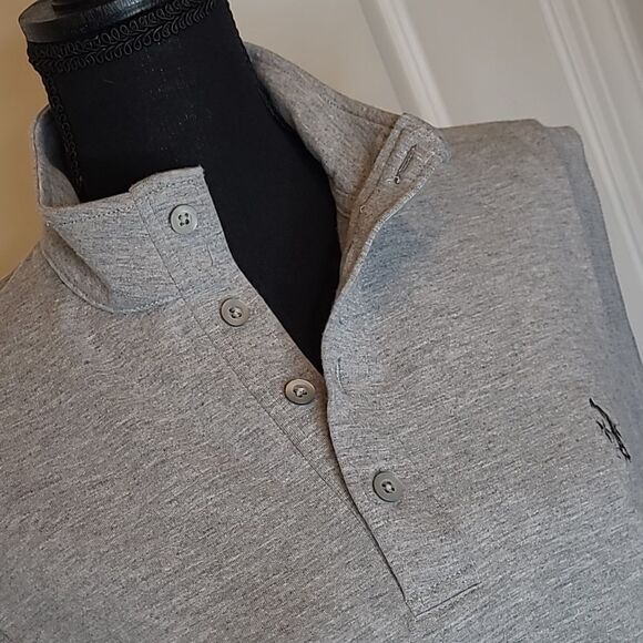 F&G Tech Gray Golf Shirt - Picture 5 of 16